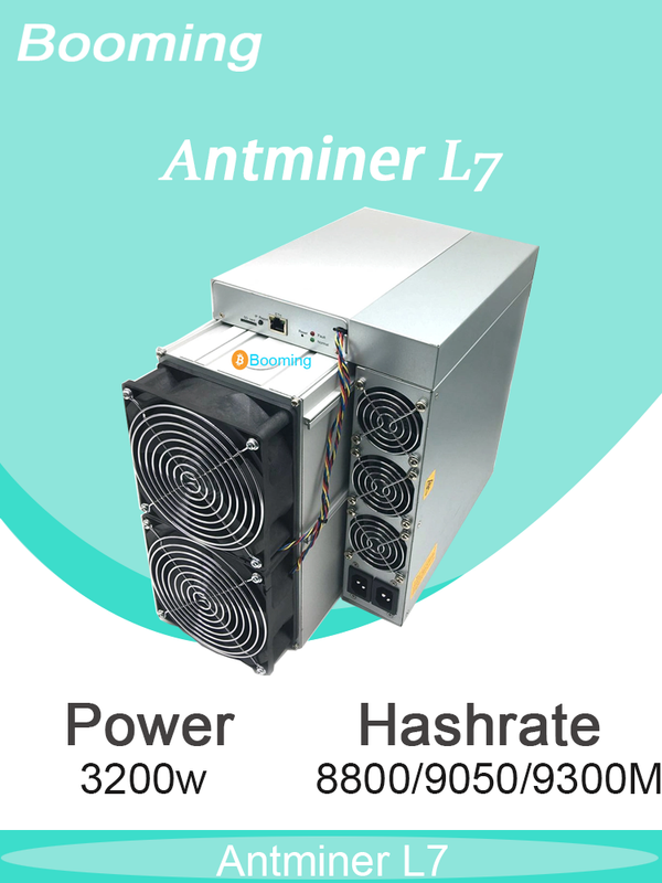 Antminer L7 Scrypt Miner para Minería Dogecoin Minería Litecoin