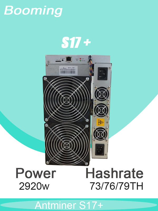 Antminer Refit S17+ 76TH 7nm Bitcoin Miner
