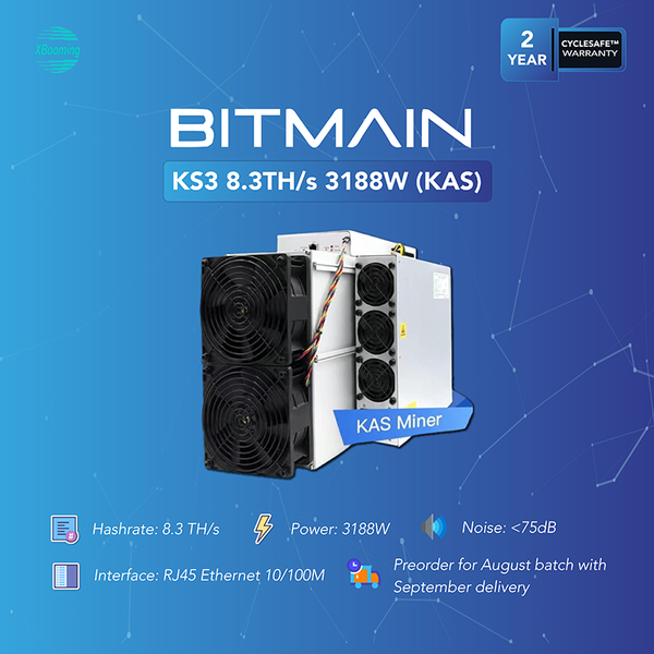 Bitmain ANTMINER KAS KS3 8.3T 8300G kaspa Miner