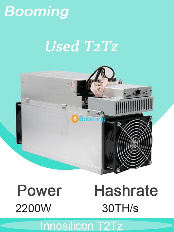 Used Innosilicon T2Tz 30TH bitcoin miner