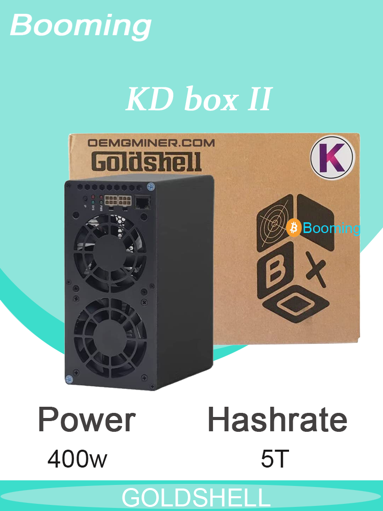 New Goldshell KD Box 2 II 5T KDA ASIC Miner